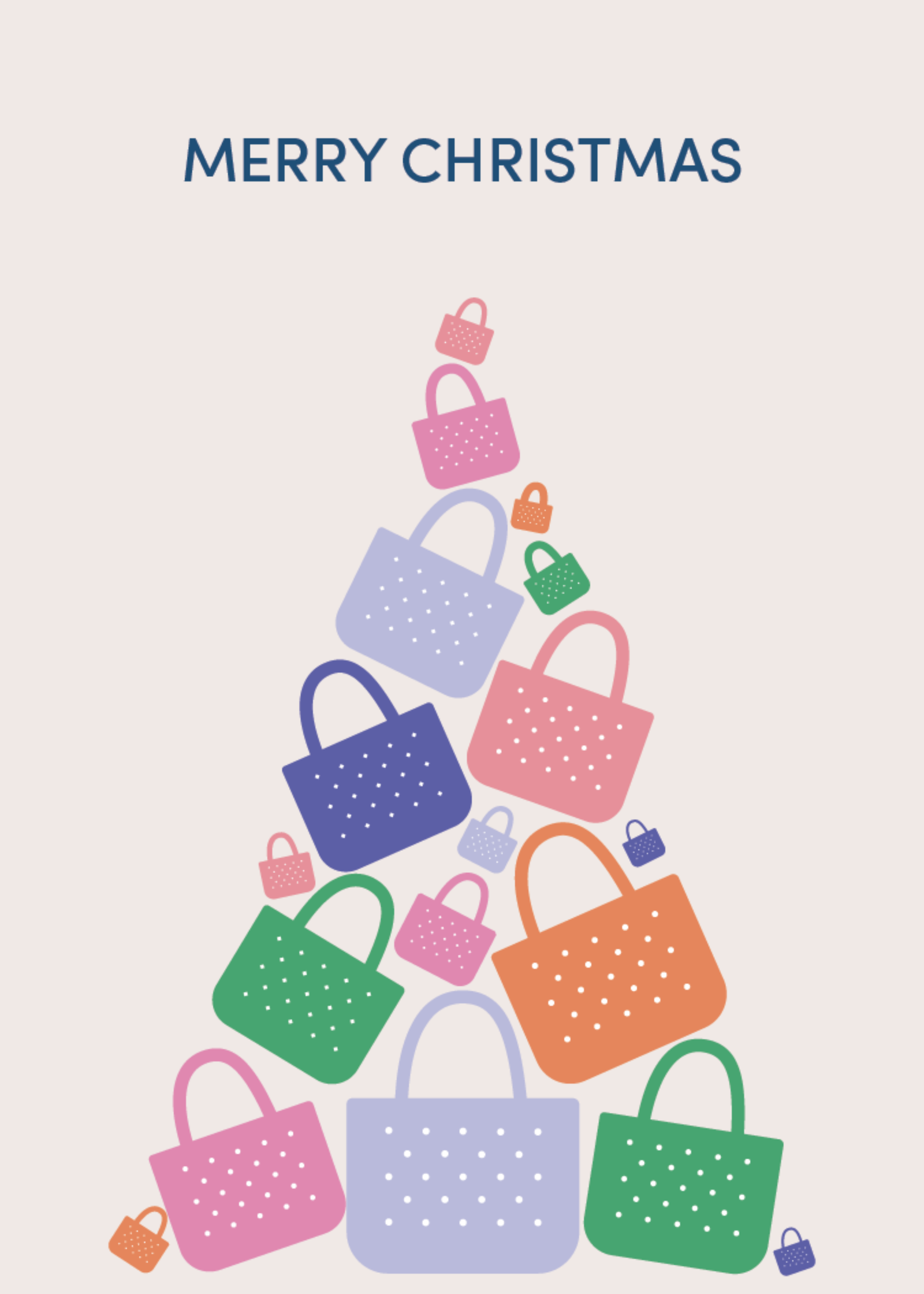 Merry Christmas Greeting Card X0