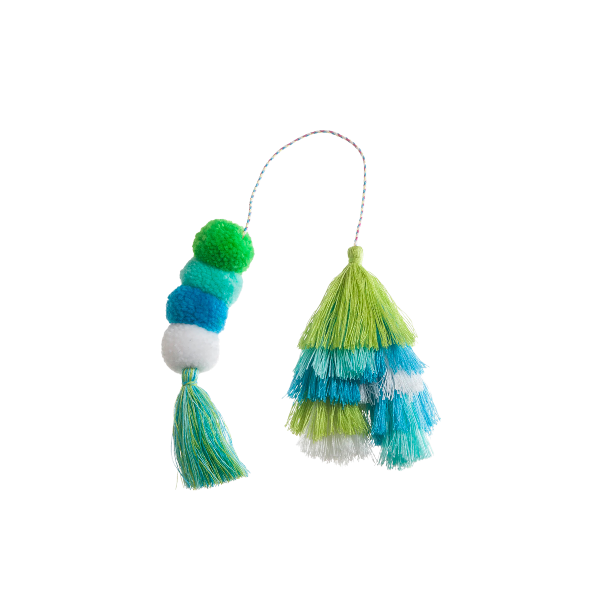 Bauble - Seaweed Double Tassel J8