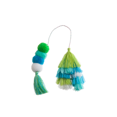 Bauble - Seaweed Double Tassel J8