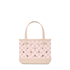 Bitty - Checkered Linen/ Pink Marshmallow X4