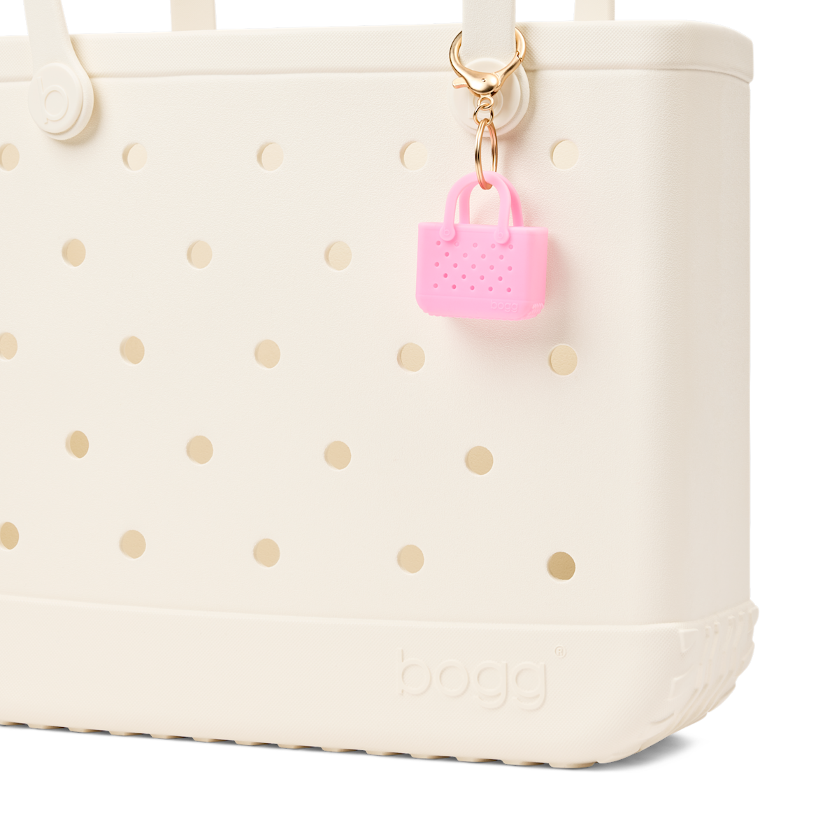 Tiny Tote Keychain - Pink Taffy F4