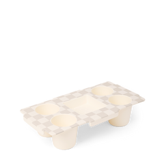 Top o' the to Ya - Checkered Coconut/Mushroom F1