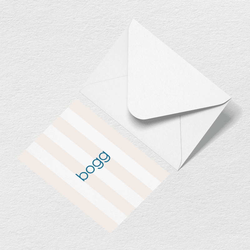 Stripes Greeting Card J7