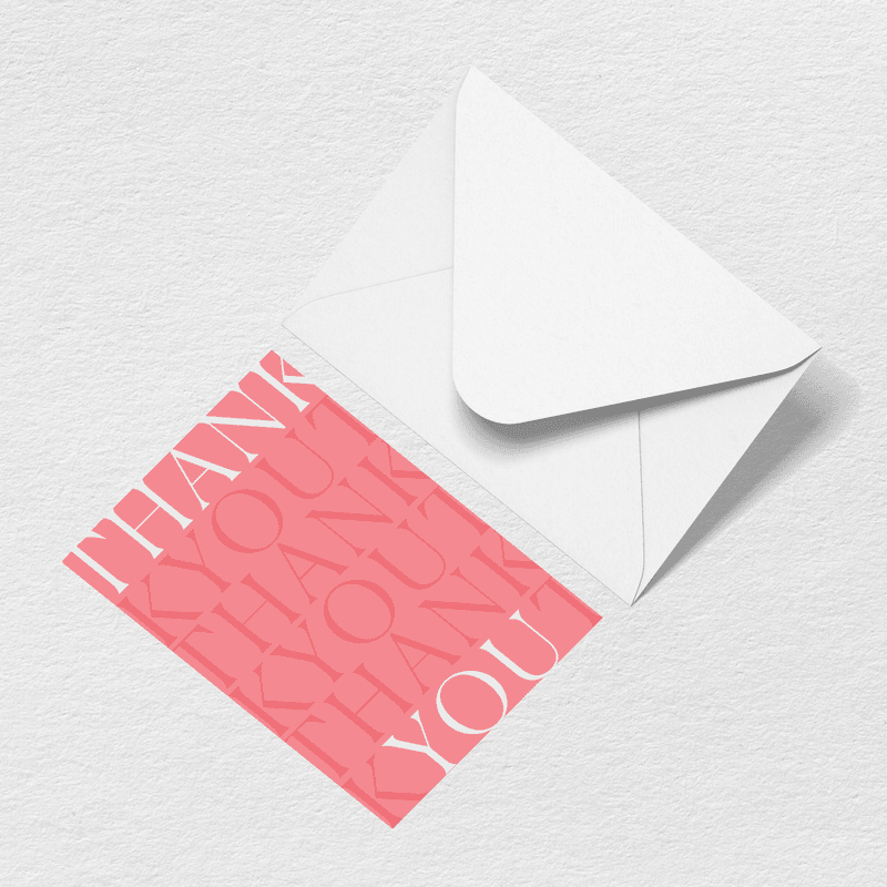 Thank You Greeting Card I6