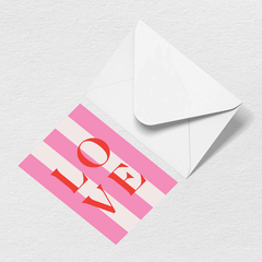 Love Greeting Card K9