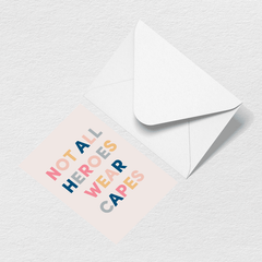 Heroes Greeting Card D4