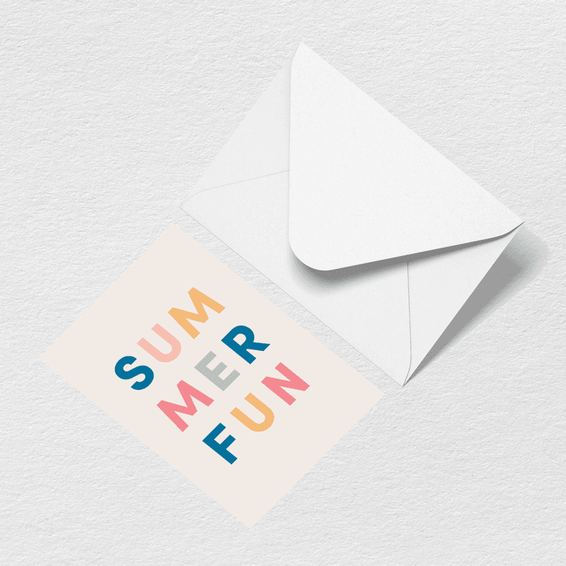 Summer Fun Greeting Card O5