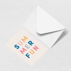 Summer Fun Greeting Card O5