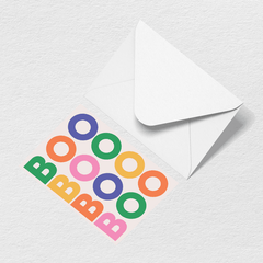 Boo Greeting Card P0