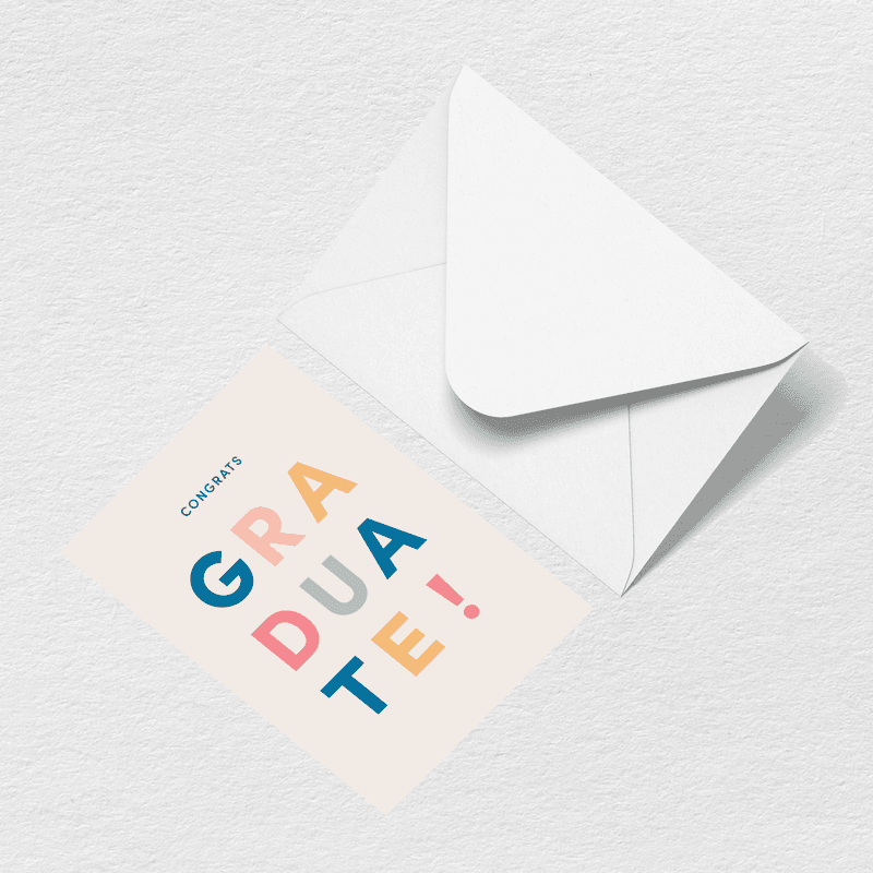Graduation Graduate Greeting Card K5